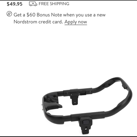 NUNA PIPA LITE LX CARSEAT & BASE W/ NUNA ADAPTER - Picture 5 of 5